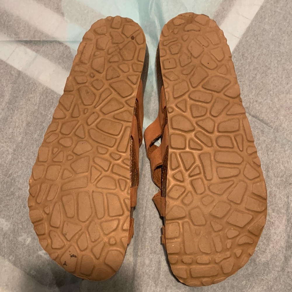 A. Giannetti leather slipon sandals - Picture 3 of 5